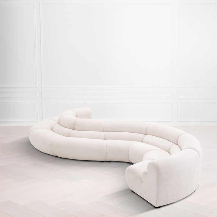 Modular Sofa Lindau Inside Corner Lyssa Off-White Furniture Eichholtz