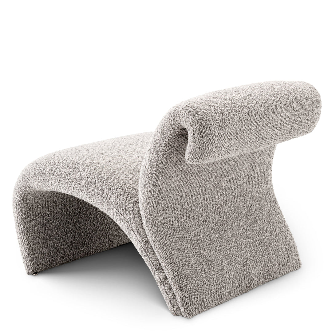 Chair Vignola Boucl&Eacute; Grey Furniture Eichholtz
