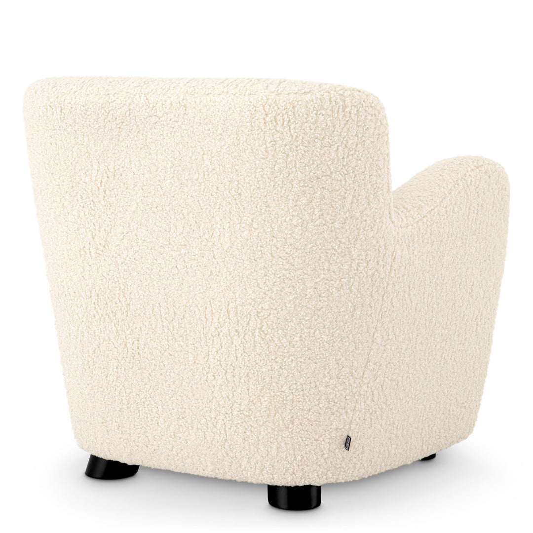 Chair Bixby Faux Shearling Furniture Eichholtz