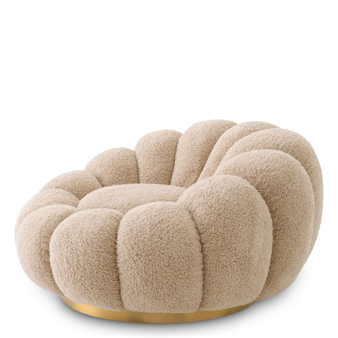 Swivel Chair Mello Canberra Sand Chairs Eichholtz
