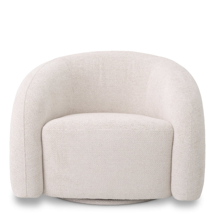 Swivel Chair Novelle Lyssa Off-White Furniture Eichholtz