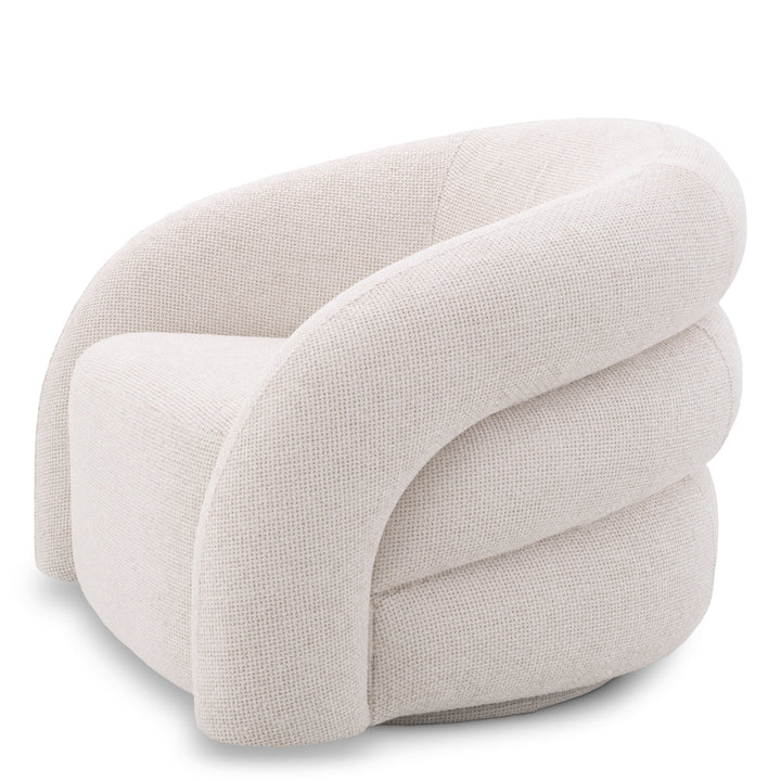 Swivel Chair Novelle Lyssa Off-White Furniture Eichholtz