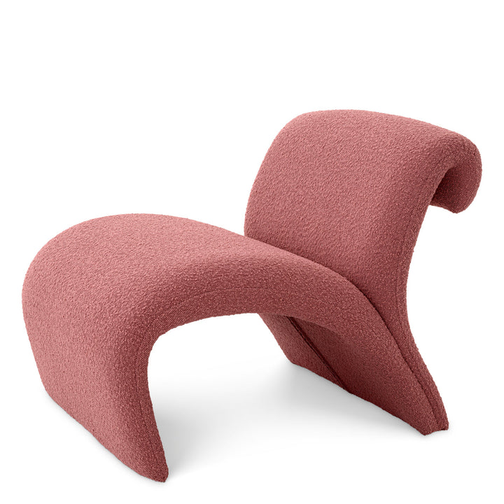 Chair Vignola Boucl&Eacute; Rose Furniture Eichholtz