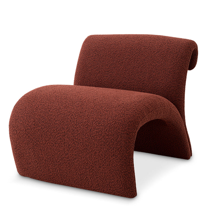 Chair Vignola Boucl&Eacute; Rouge Chairs Eichholtz