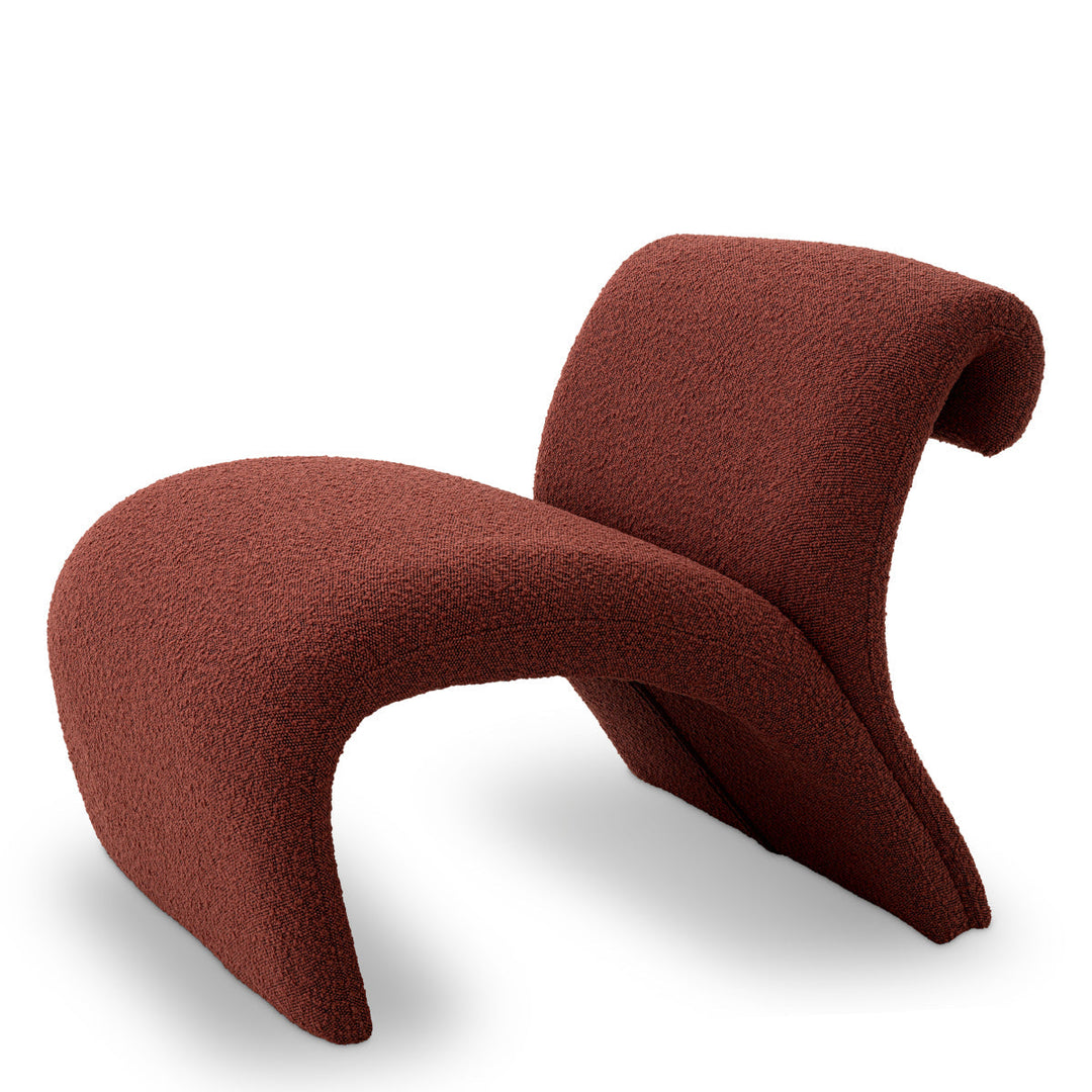 Chair Vignola Boucl&Eacute; Rouge Chairs Eichholtz