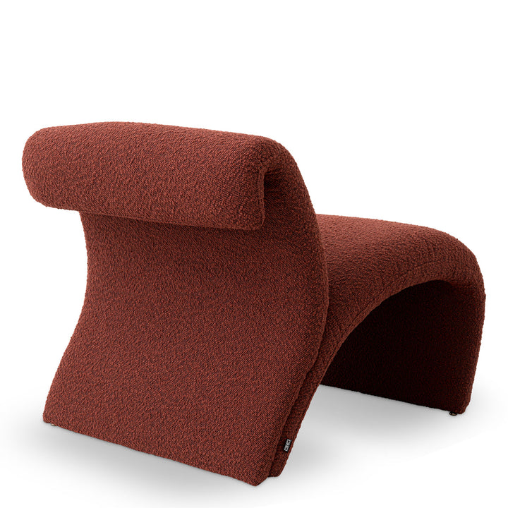 Chair Vignola Boucl&Eacute; Rouge Chairs Eichholtz