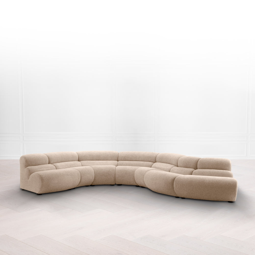 Modular Sofa Lindau Inside Corner Lyssa Sand Furniture Eichholtz
