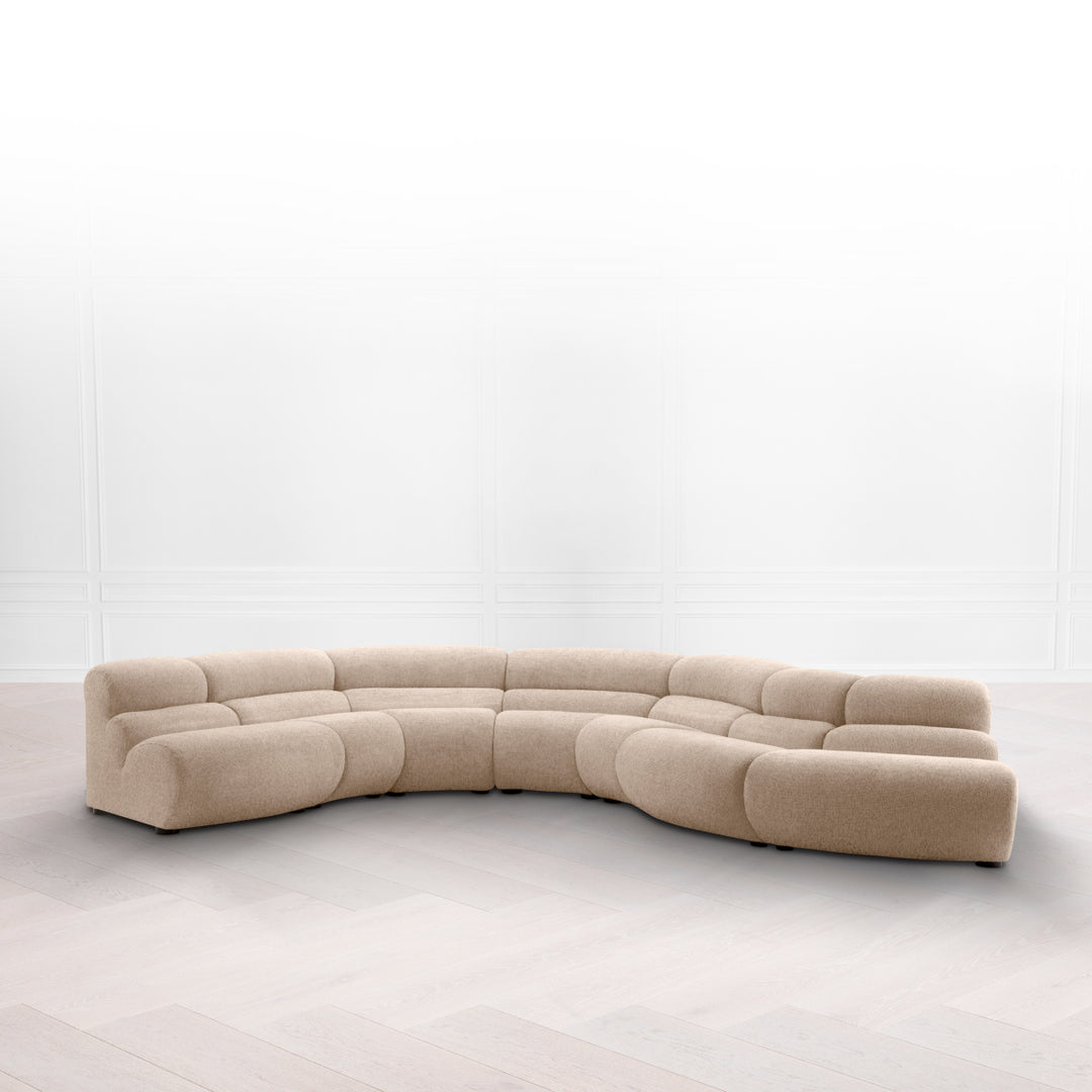 Modular Sofa Lindau Inside Corner Lyssa Sand Furniture Eichholtz