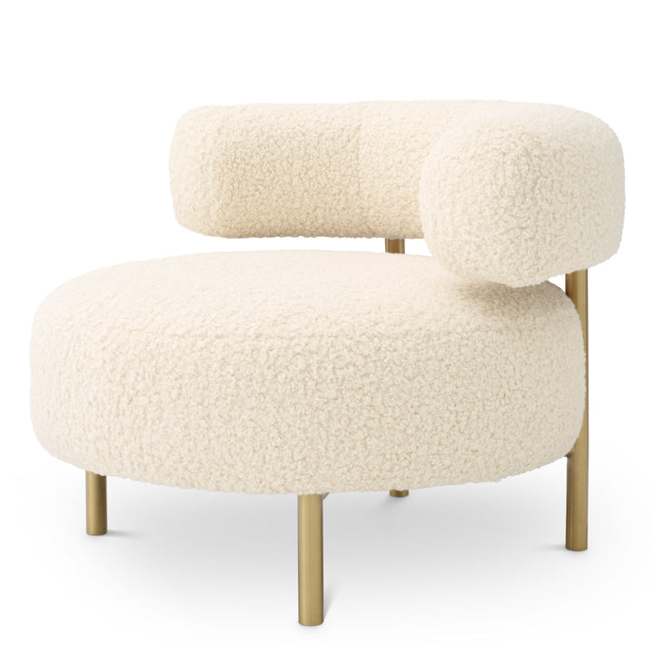 Chair Thompson Faux Shearling Furniture Eichholtz