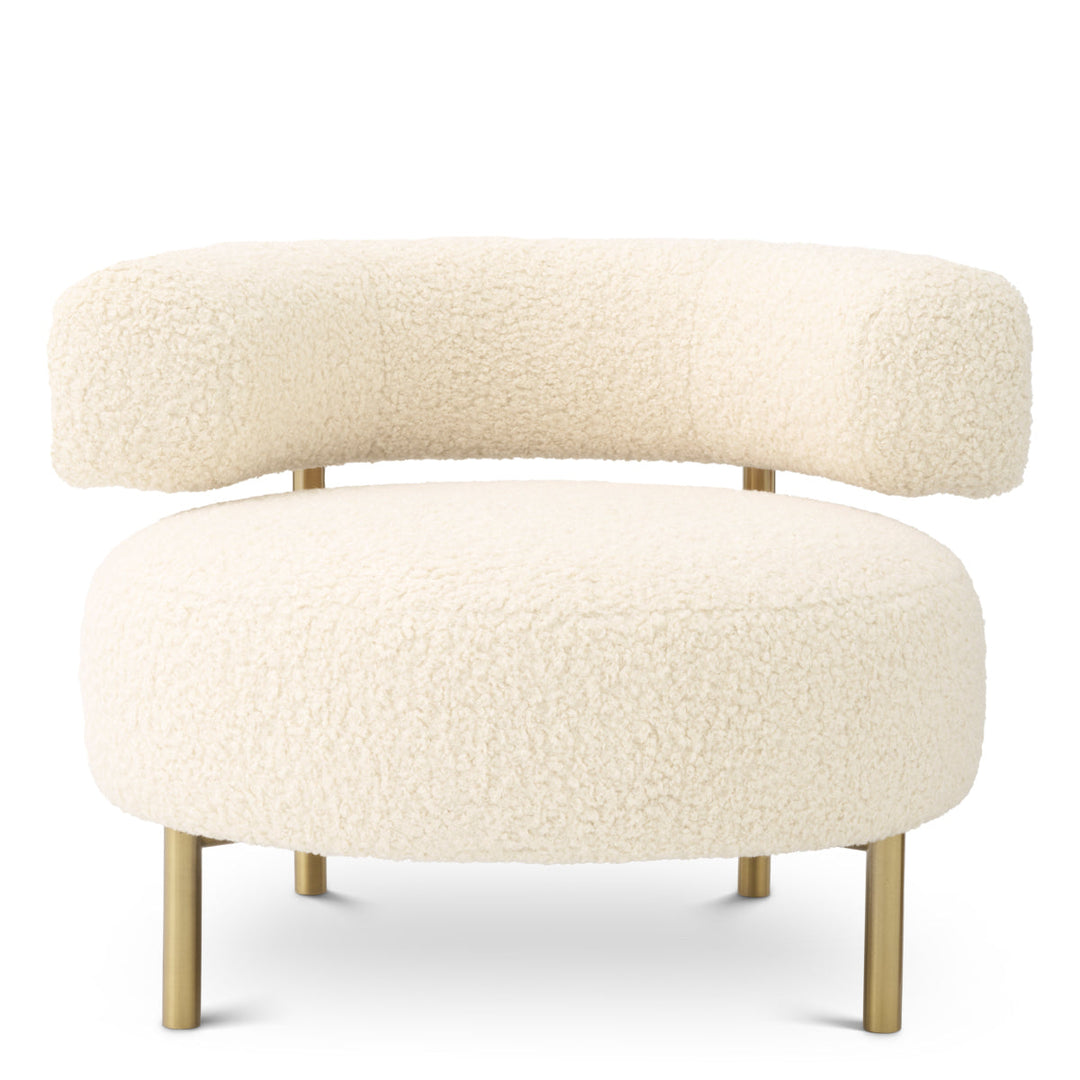 Chair Thompson Faux Shearling Furniture Eichholtz
