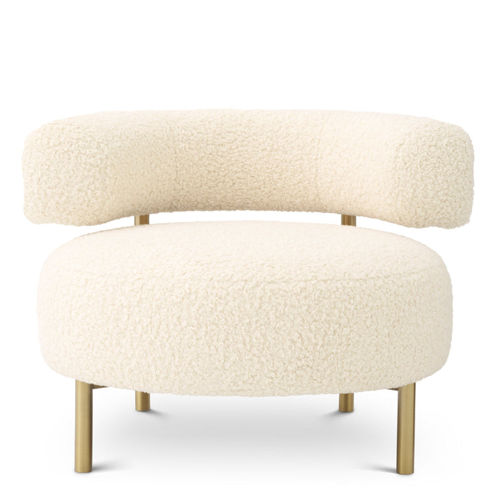 Chair Thompson Faux Shearling Furniture Eichholtz