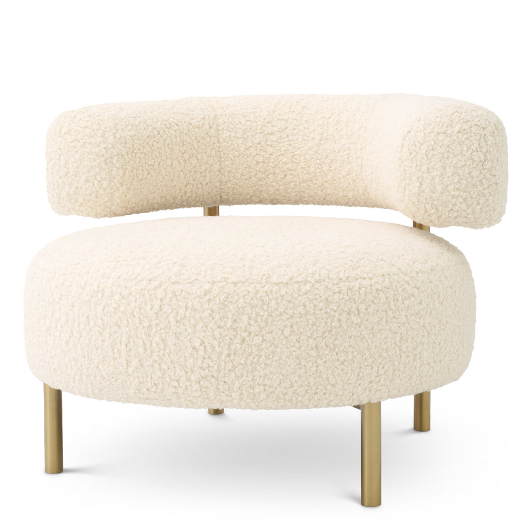 Chair Thompson Faux Shearling Furniture Eichholtz