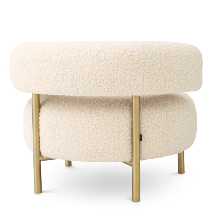 Chair Thompson Faux Shearling Furniture Eichholtz