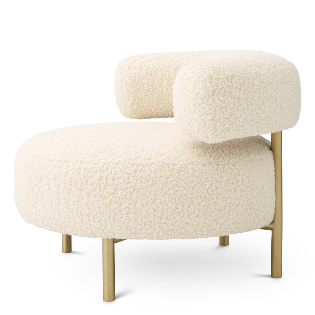 Chair Thompson Faux Shearling Furniture Eichholtz