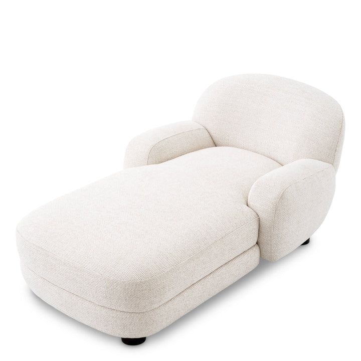Chaise Longue Udine Lyssa Off-White Furniture Eichholtz