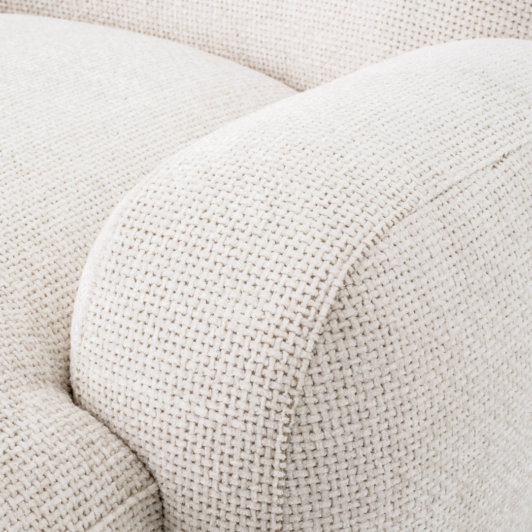 Chaise Longue Udine Lyssa Off-White Furniture Eichholtz