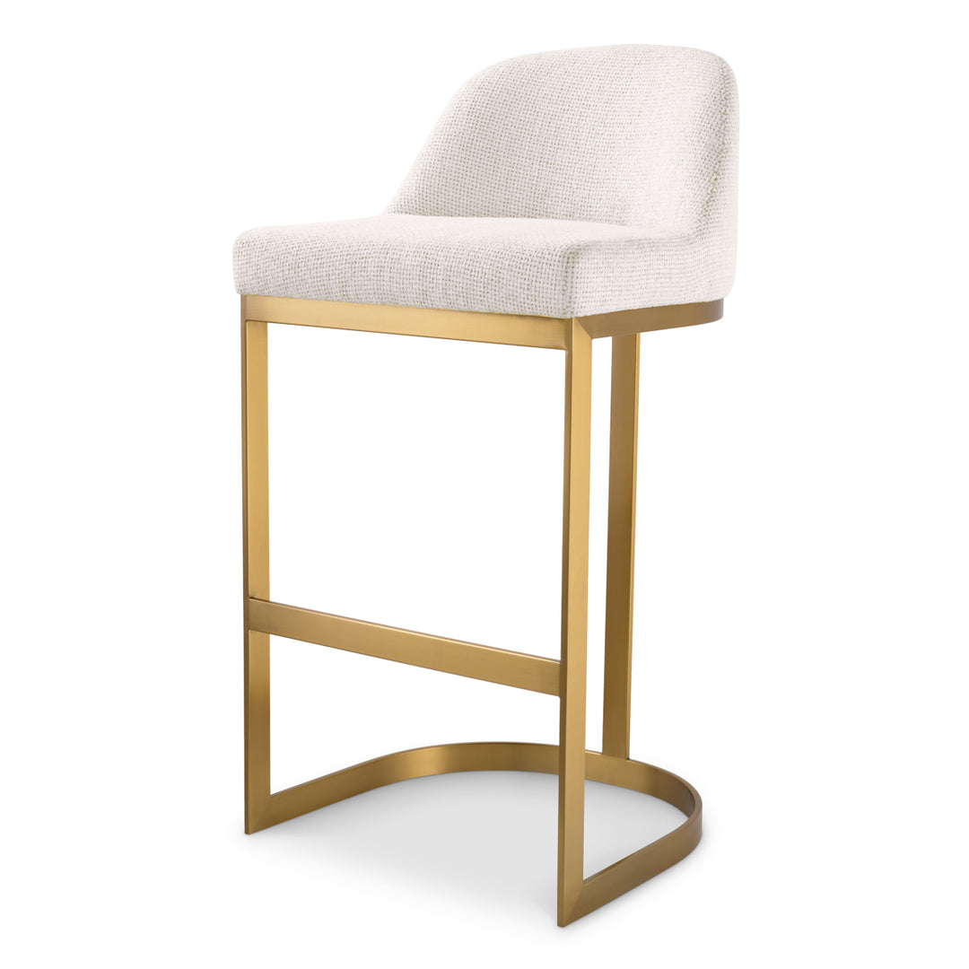 Bar Stool Condos Lyssa Off-White Furniture Eichholtz
