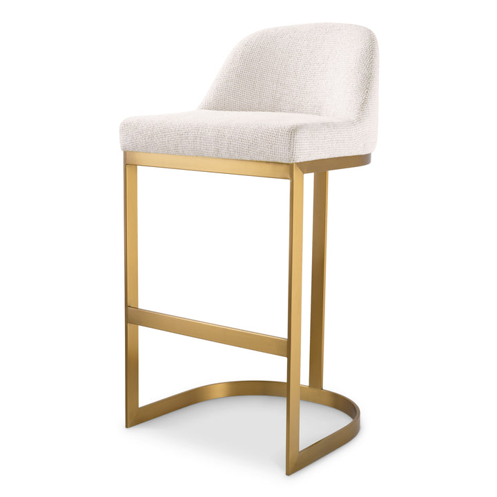 Bar Stool Condos Lyssa Off-White Furniture Eichholtz