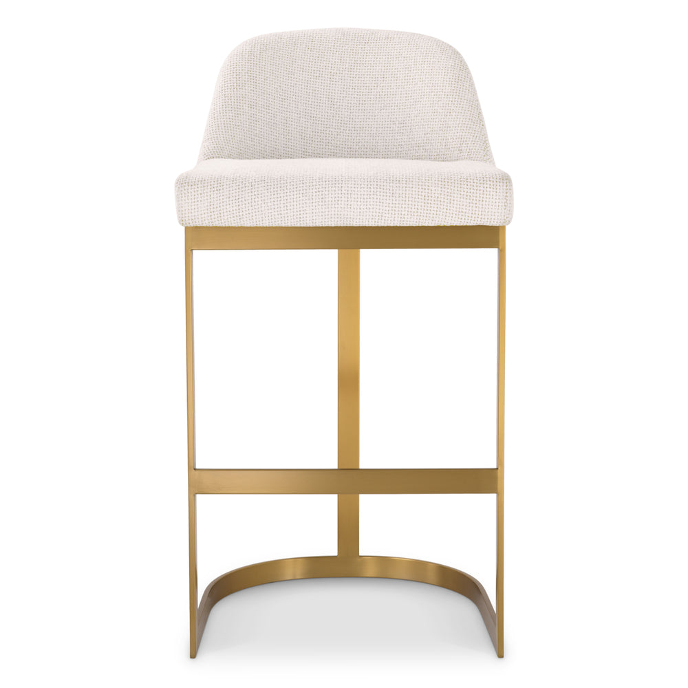 Bar Stool Condos Lyssa Off-White Furniture Eichholtz