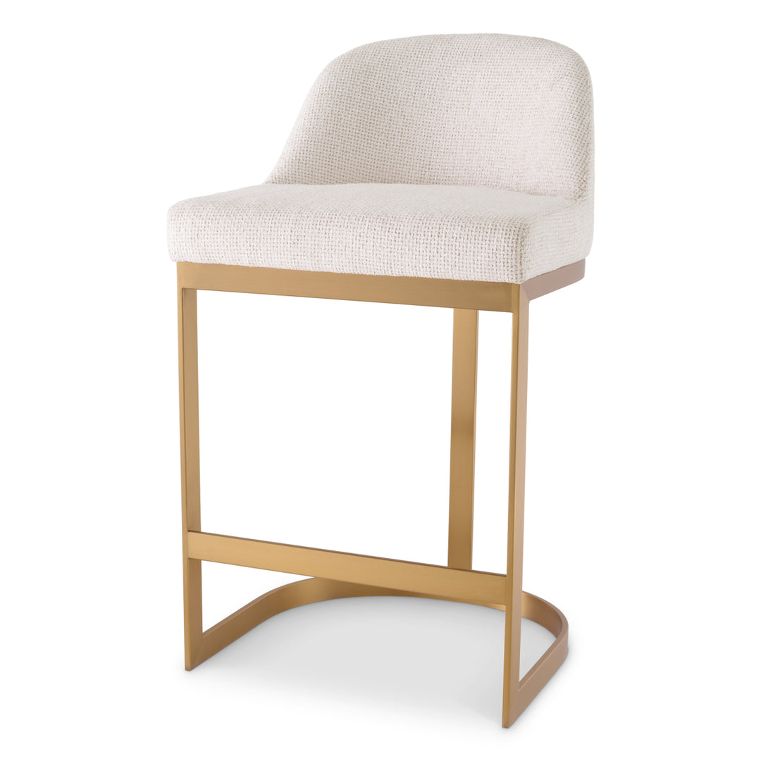 Counter Stool Condos Lyssa Off-White Furniture Eichholtz