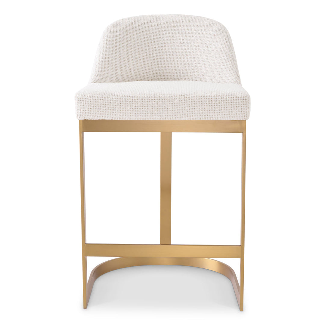 Counter Stool Condos Lyssa Off-White Furniture Eichholtz