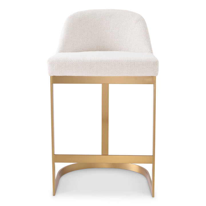 Counter Stool Condos Lyssa Off-White Furniture Eichholtz
