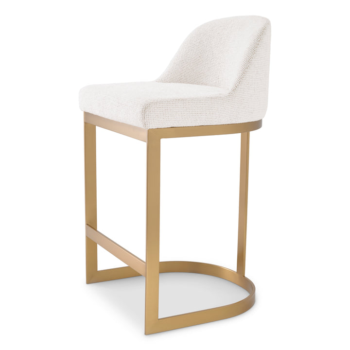 Counter Stool Condos Lyssa Off-White Furniture Eichholtz