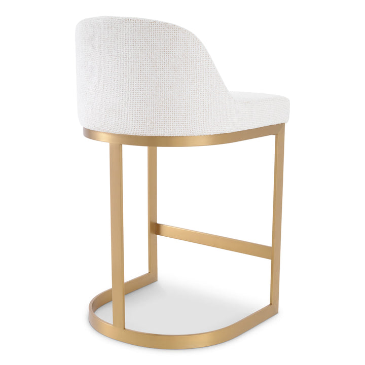 Counter Stool Condos Lyssa Off-White Furniture Eichholtz