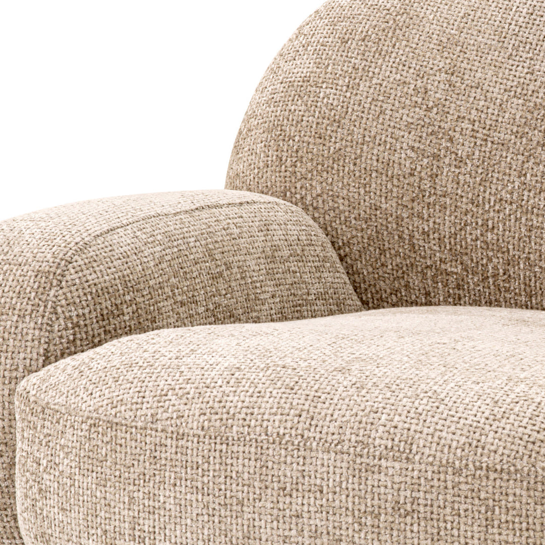 Swivel Chair Udine Lyssa Sand Furniture Eichholtz