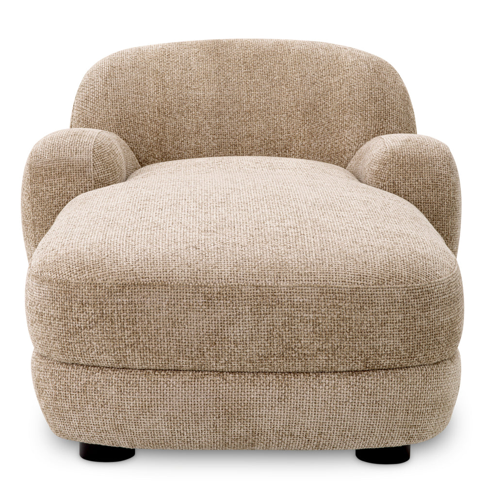Chaise Longue Udine Lyssa Sand Furniture Eichholtz