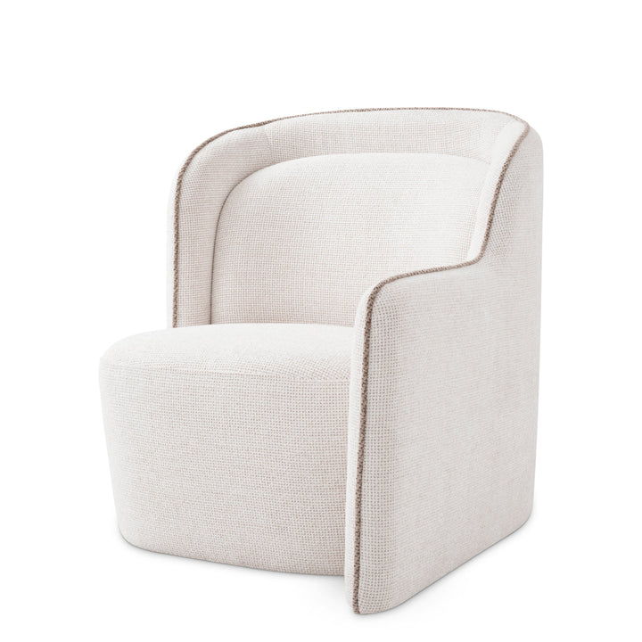 Chair Barrier Right Lyssa Off-White Furniture Eichholtz