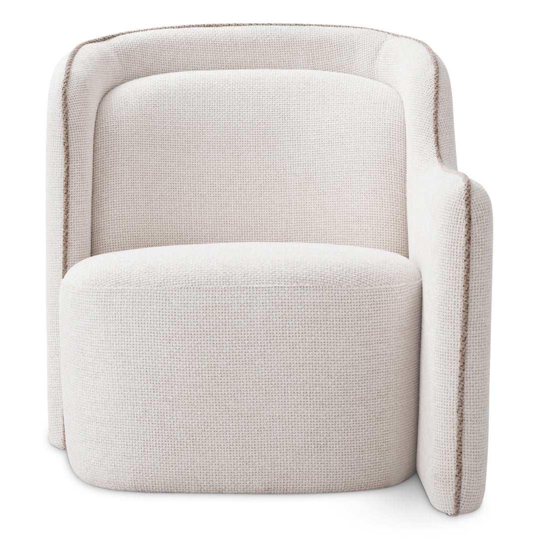 Chair Barrier Right Lyssa Off-White Furniture Eichholtz