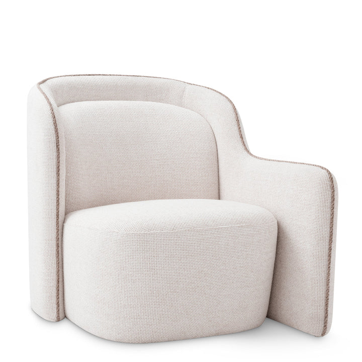 Chair Barrier Right Lyssa Off-White Furniture Eichholtz