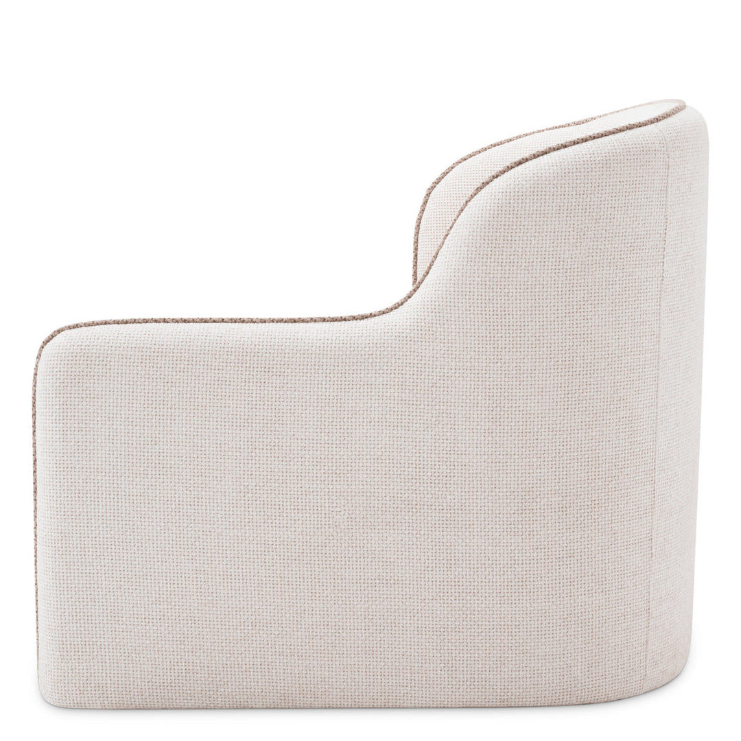 Chair Barrier Right Lyssa Off-White Furniture Eichholtz