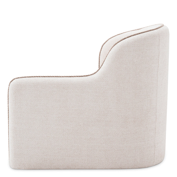 Chair Barrier Right Lyssa Off-White Furniture Eichholtz