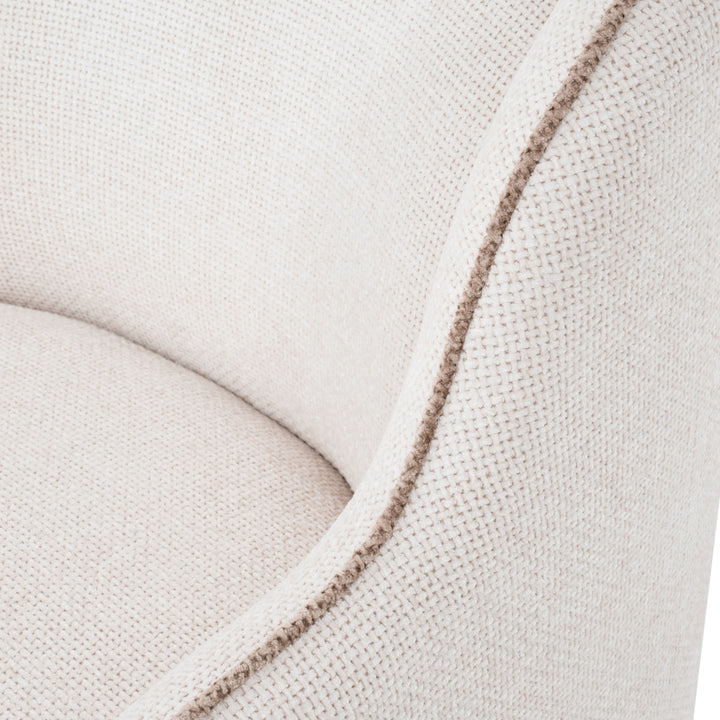 Chair Barrier Right Lyssa Off-White Furniture Eichholtz