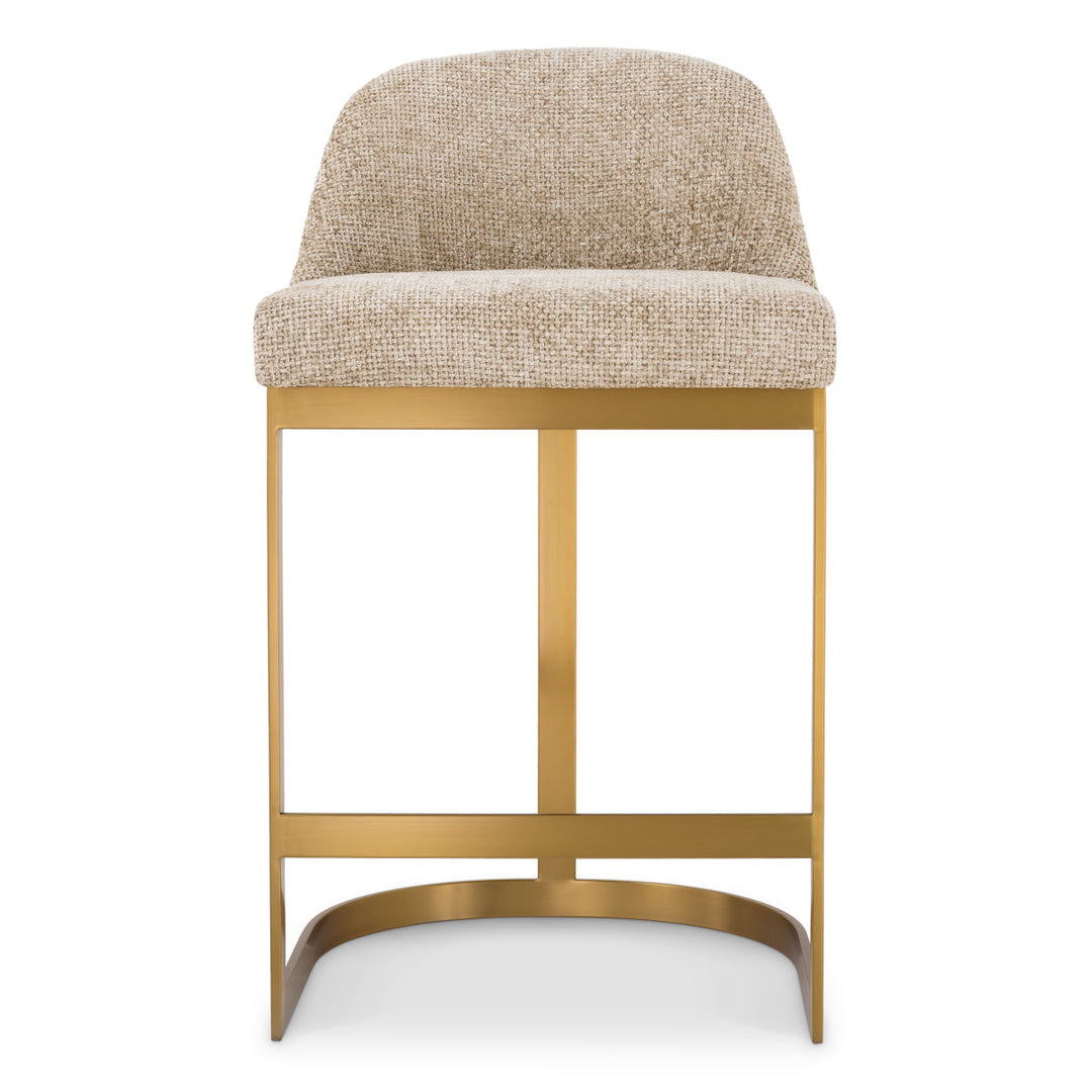 Counter Stool Condos Lyssa Sand Furniture Eichholtz