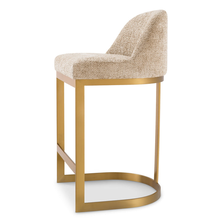 Counter Stool Condos Lyssa Sand Furniture Eichholtz