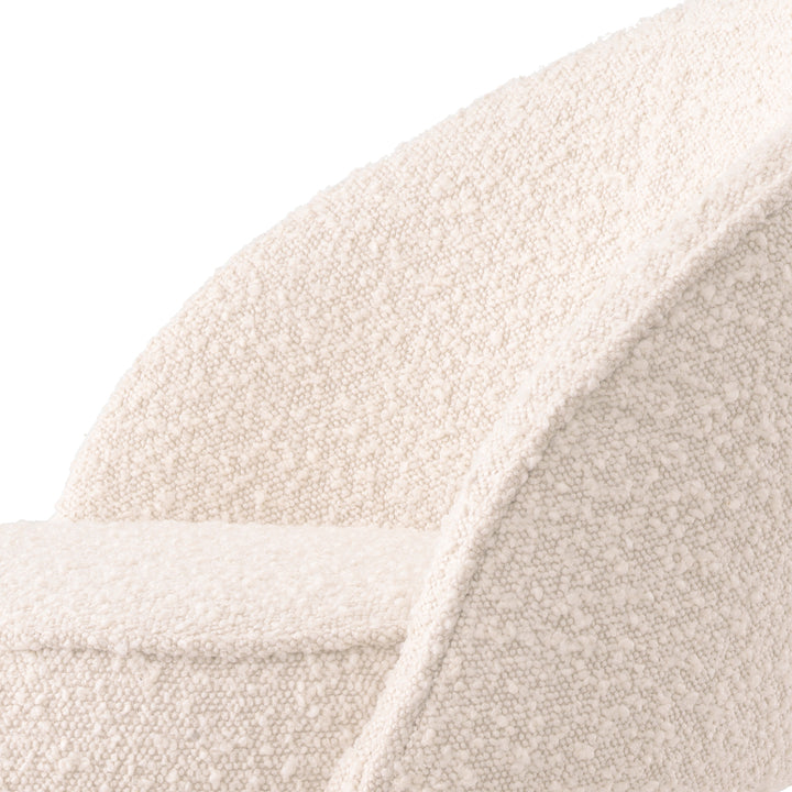 Bar Stool Cooper Set Of 2 Boucl&Eacute; Cream Furniture Eichholtz