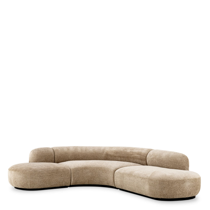 Sofa Björn L Lyssa Sand Furniture Eichholtz