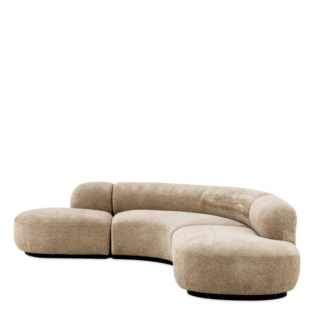 Sofa Björn L Lyssa Sand Furniture Eichholtz