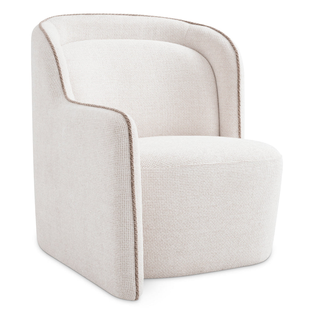 Chair Barrier Left Lyssa Off-White Furniture Eichholtz