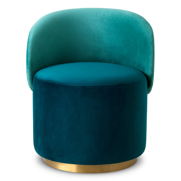 Low Dining Chair Greer Savona Sea Green Velvet Chairs Eichholtz