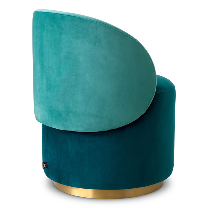 Low Dining Chair Greer Savona Sea Green Velvet Chairs Eichholtz