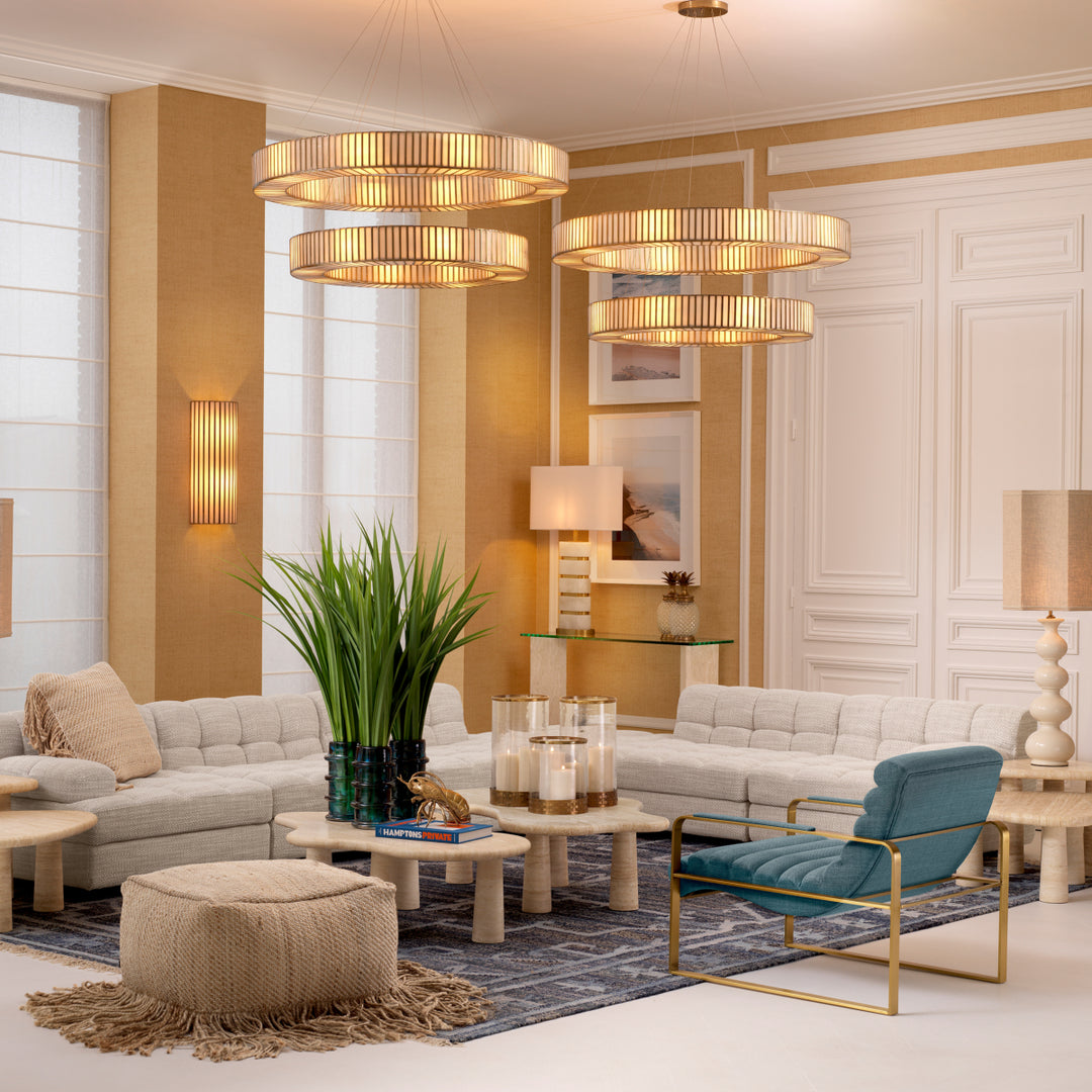 Modular Sofa Dean - Middle Skyward Sand Furniture Eichholtz