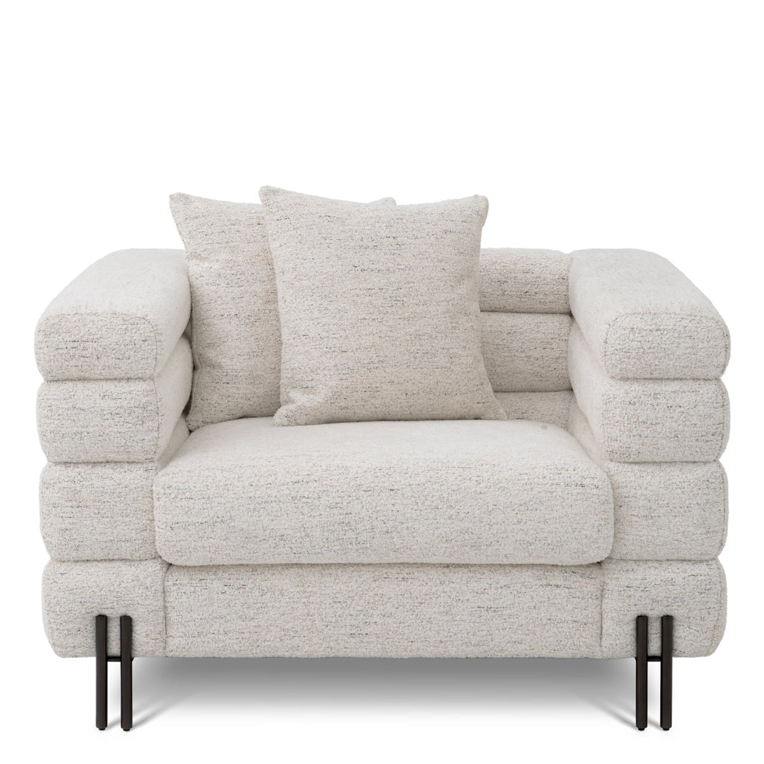 Chair York Seashell Off-White Furniture Eichholtz