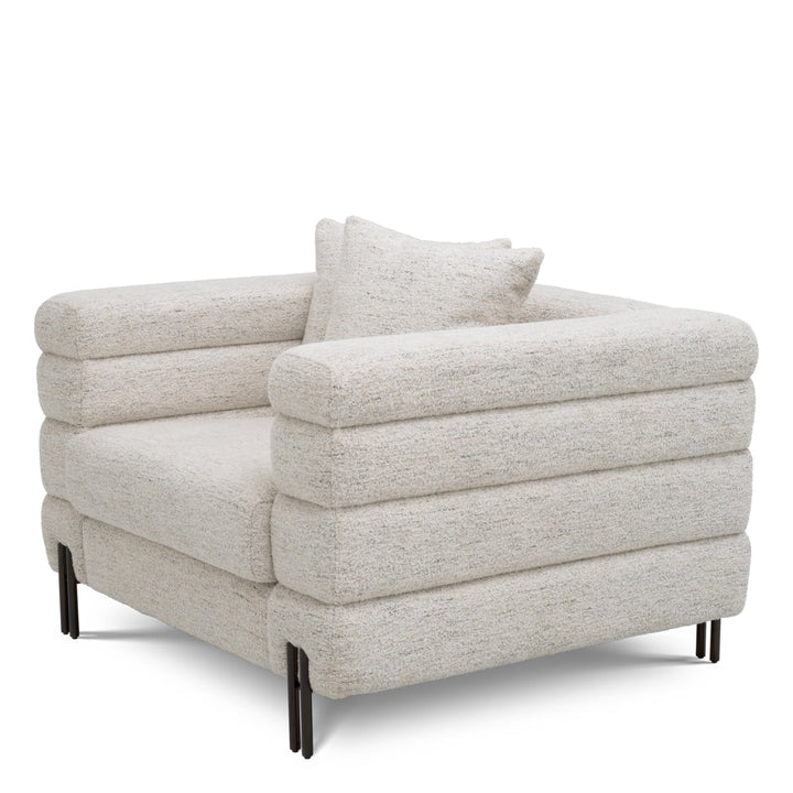 Chair York Seashell Off-White Furniture Eichholtz
