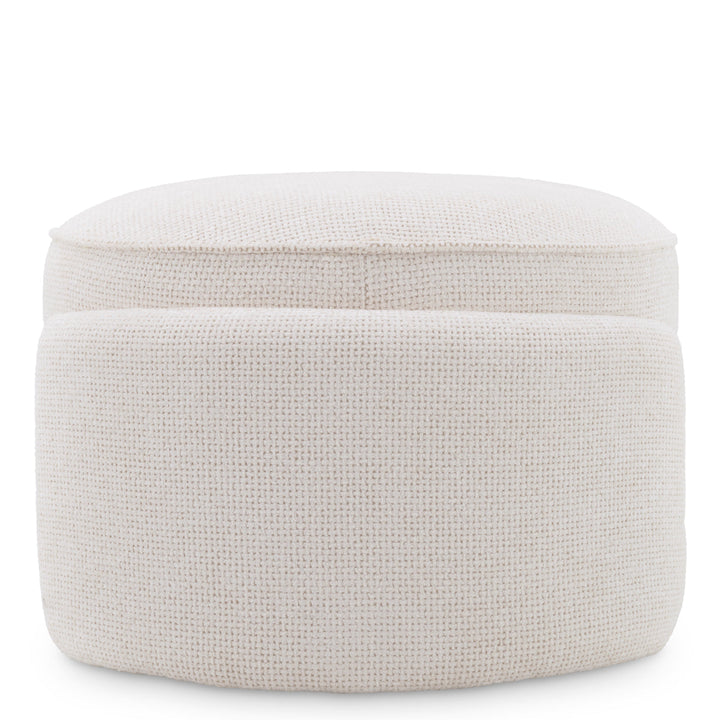 Stool Ortega Lyssa Off-White Furniture Eichholtz