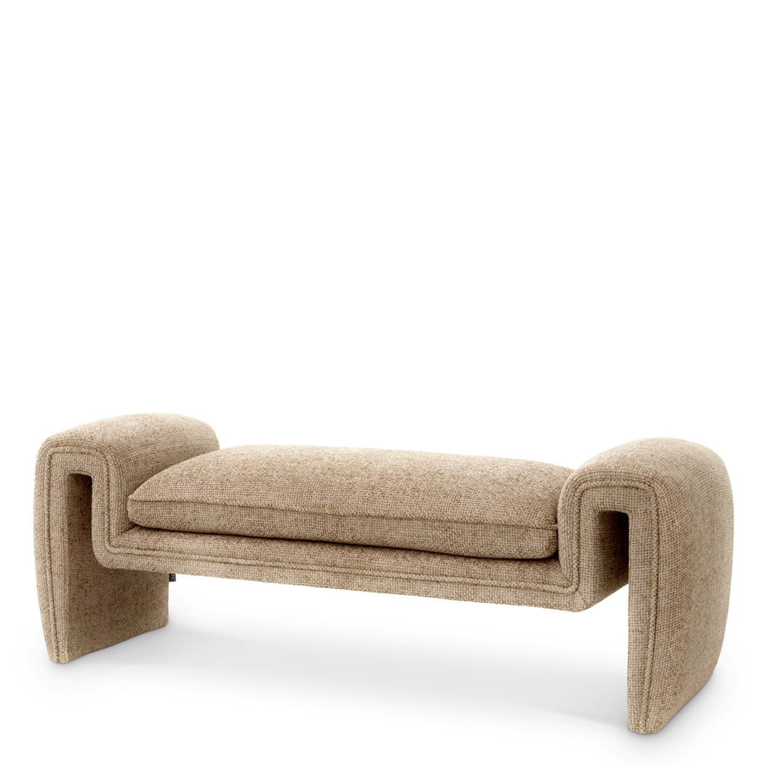 Bench Tondo S Lyssa Sand Furniture Eichholtz