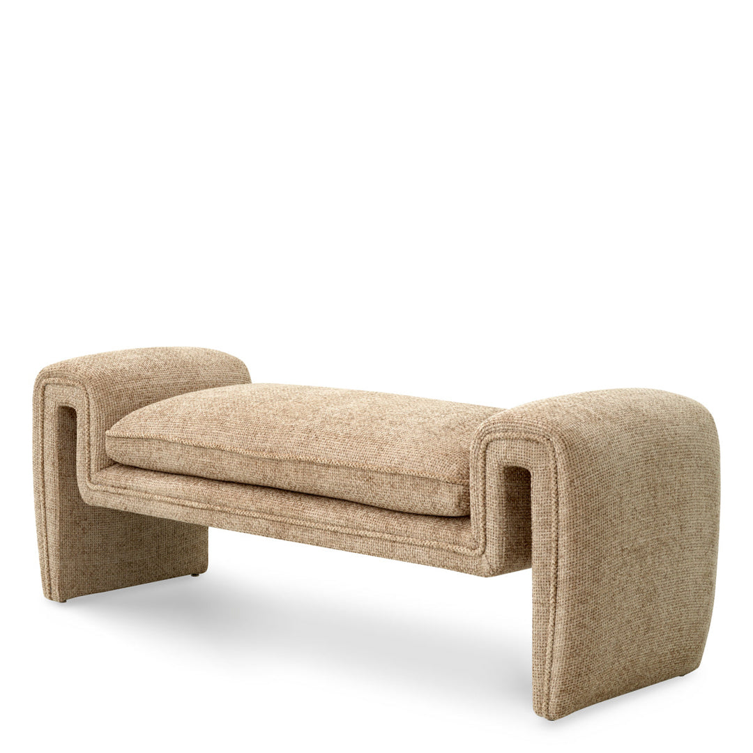 Bench Tondo S Lyssa Sand Furniture Eichholtz